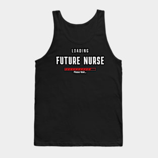 FUTURE NURSE LOADING Tank Top